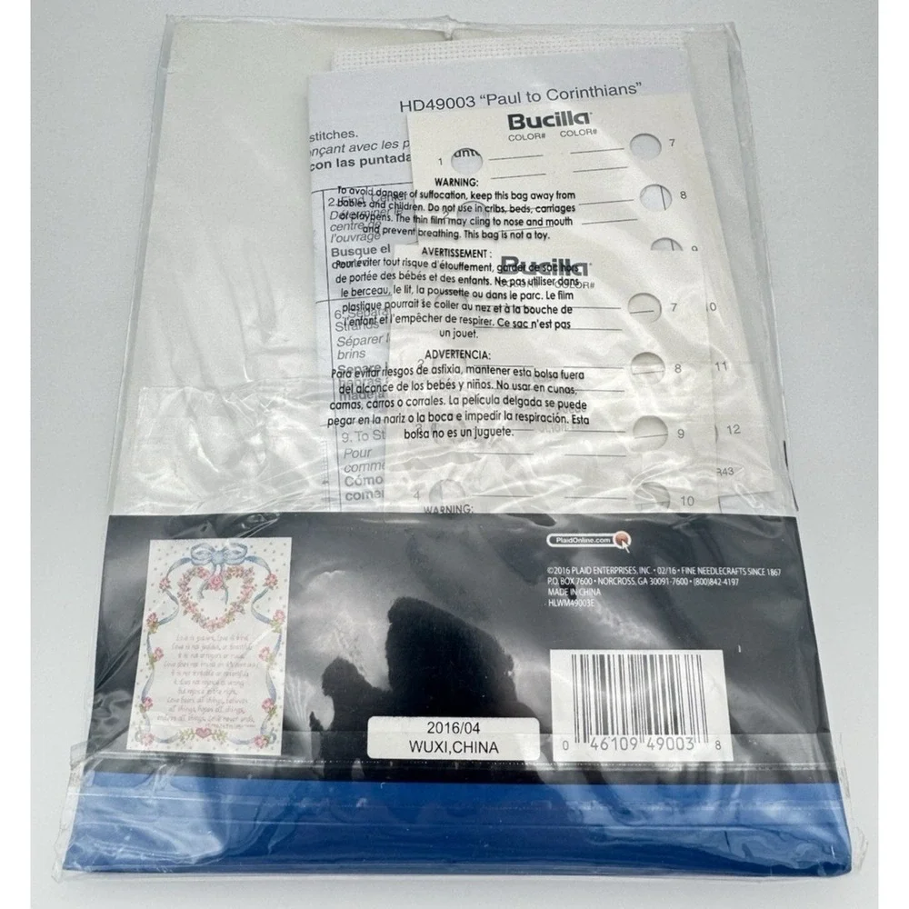 Bucilla Counted Cross Stitch 